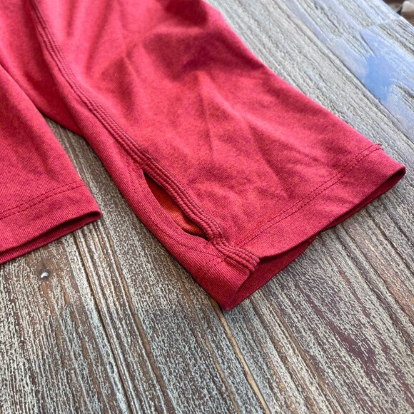The North Face - Red 1/4 ZipUp Sweater - Picture 2 of 4